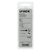 Mack 1017379 - vis à bois tête cylindrique en acier galvanisé 10 pcs 5,0 x 30 mm | 10 pièces - afbeelding 6