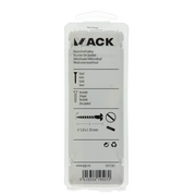 Mack 1017381 - vis à bois tête cylindrique acier galvanisé 6 pcs 5,0 x 50 mm | 10 pièces - afbeelding 6
