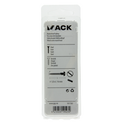 Mack 1017383 - vis à bois tête cylindrique galvanisée noire 20 pcs 3,0 x 16 mm | 10 pièces - afbeelding 7