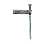 Mack 1017420 - boulon fileté à bois en acier galvanisé 1 pièce 8 x 120 mm | 10 pièces - afbeelding 4