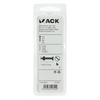 Mack 1017499 - vis à métal galvanisée. tête + écrou plaqué 16pcs m5 x 16 mm | 10 pièces