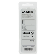 Mack 1017509 - vis à métal galvanisée. tête + écrou plaqué 9 pcs m6 x 25 mm | 10 pièces - afbeelding 5