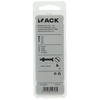 Mack 1017510 - vis à métal galvanisée. tête + écrou plaqué 8 pcs m6 x 30 mm | 10 pièces