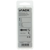 Mack 1017512 - vis à métal galvanisée. tête + écrou plaqué 6 pcs m6 x 50 mm | 10 pièces