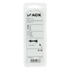 Mack 1017580 - boulon à bois + écrou en acier galvanisé 5 pcs m8 x 40 mm | 5 pièces