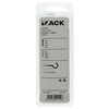 Mack 1017807 - crochet à vis acier blanc 5 pcs 3,5 x 20 mm | 10 pièces