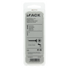 Mack 1019738 - vis pour panneaux d'aggloméré tête VZ acier inoxydable 20 pièces 4,0 x 16 mm | 10 pièces