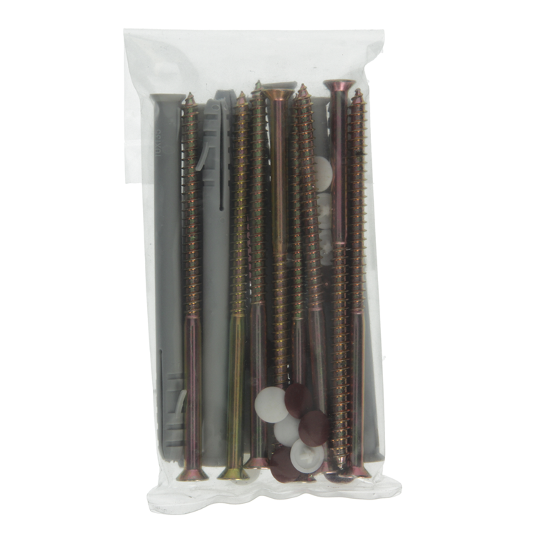 Mack 1017915 - bouchon de cadre avec vis polyamide 8 pcs 10 x 135 mm | 5 pièces