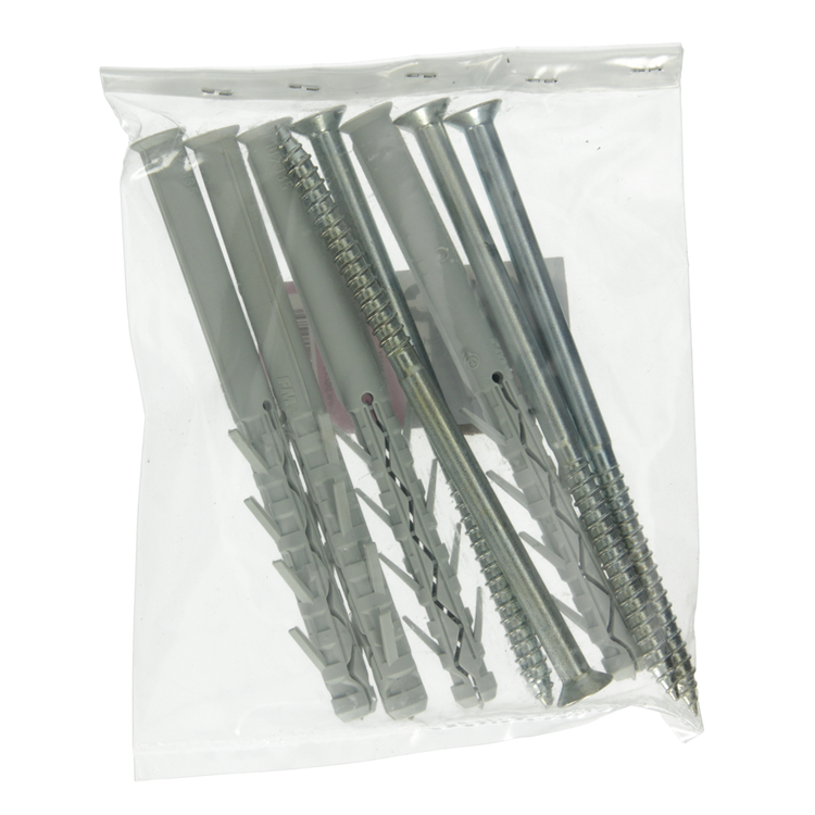 Mack 1019930 - fiche de cadre longue exp. polyam. + vis.4pcs 10 x 135 mm | 5 pièces