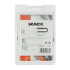Mack 1017953 - acier de base galvanisé 250 gr 2,7 x 25 mm | 5 pièces