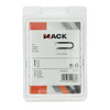 Mack 1017955 - acier de base galvanisé 250 gr 3,5 x 35 mm | 5 pièces