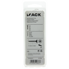 Mack 1017958 - vis pour panneaux d'aggloméré avec tête galvanisée jaune 200pcs 3,0 x 12 mm | 10 pièces