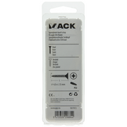 Mack 1017972 - vis pour panneaux d'aggloméré avec tête plaquée jaune. 50 pièces 4,0 x 35 mm | 5 pièces - afbeelding 7