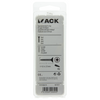 Mack 1017977 - vis pour panneaux d'aggloméré avec tête plaquée jaune. 60 pièces 4,5 x 25 mm | 5 pièces