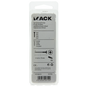 Mack 1017995 - vis pour panneaux d'aggloméré avec tête plaquée jaune. 12 pièces 6,0 x 70 mm | 5 pièces - afbeelding 7