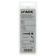 Mack 1018001 - tête de vis à copeaux à monter soi-même plaquée jaune 175 pièces 3,0 x 20 mm | 5 pièces - afbeelding 5