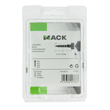 Mack 1018037 - boulon fileté à bois en acier galvanisé 40 pièces 6 x 30 mm | 5 pièces - afbeelding 6