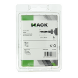 Mack 1018048 - boulon fileté à bois en acier galvanisé 24 pièces 8 x 40 mm | 5 pièces - afbeelding 4