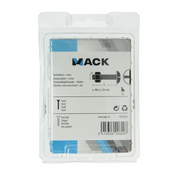 Mack 1018101 - boulon de poêle + écrou en acier galvanisé 35 pcs m6 x 30 mm | 5 pièces - afbeelding 4