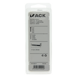 Mack 1018149 - vis à oreilles avec fente galvanisée 18 pcs 5,0 x 40 mm | 5 pièces - afbeelding 7