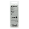 Mack 1020011 - boulon fileté à bois en acier inoxydable 10 pièces 8 x 40 mm | 5 pièces