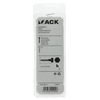Mack 1020012 - boulon fileté à bois en acier inoxydable 8 pièces 8 x 50 mm | 5 pièces