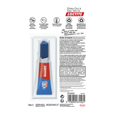 Loctite 1069859 - gel pur 3g | 12 pièces