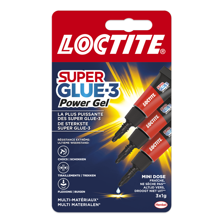 Loctite 1069867 - mini-dose de gel puissant | 12 pièces