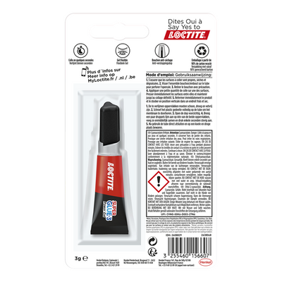 Loctite 1069861 - gel puissant 3g | 6 pièces