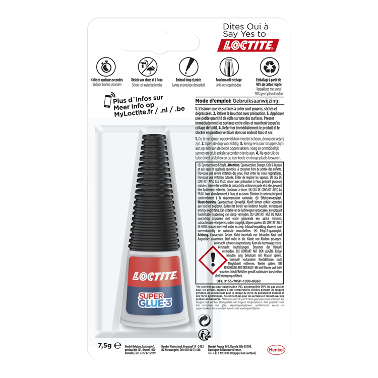 Loctite 1069865 - précision 5g + 50% gr | 12 pièces