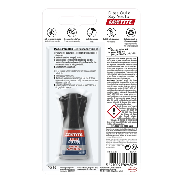 Loctite 1069858 - pinceau 5g | 12 pièces