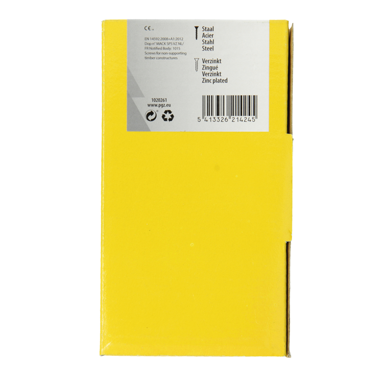 Mack 1020261 - vis pour panneaux d'aggloméré tête vz gvz 500 pièces 4,0 x 35 mm | 2 pièces