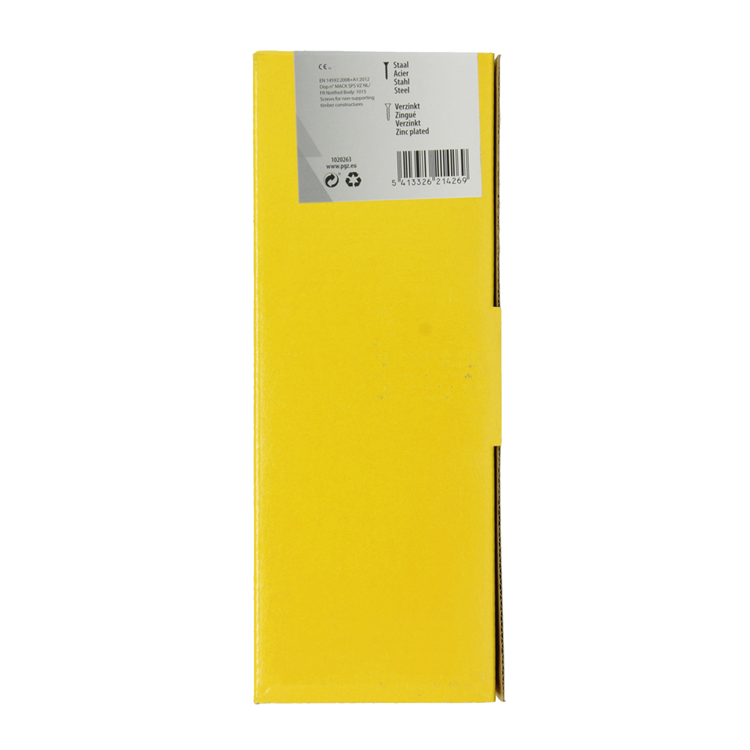 Mack 1020263 - vis pour panneaux d'aggloméré tête VZ GVZ 500 pcs 4,0 x 45 mm | 1 pièce