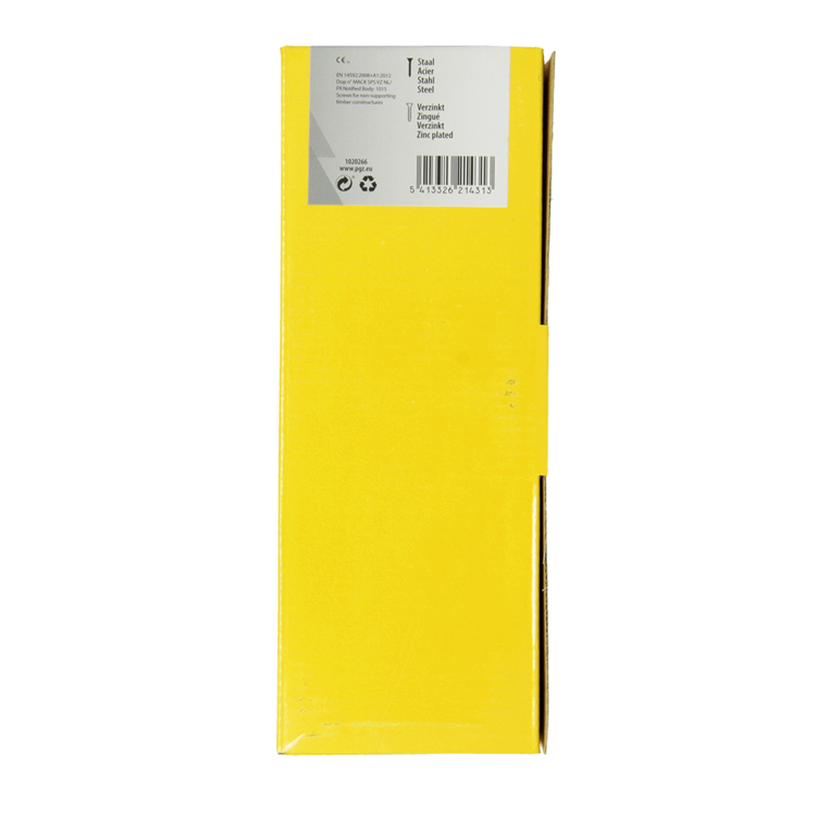 Mack 1020266 - vis pour panneaux d'aggloméré tête vz gvz 500 pcs 4,5 x 45 mm | 1 pièce