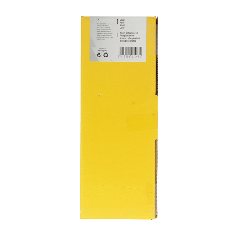Mack 1020276 - vis pour plaques de plâtre phosphatée noire. 500 pièces 3,5 x 45 mm | 1 pièce