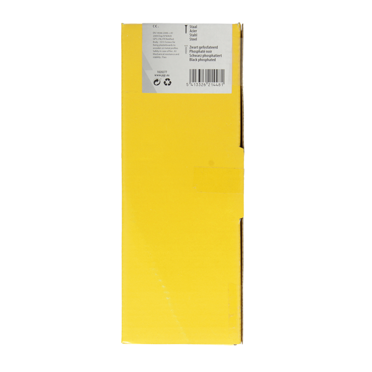 Mack 1020277 - vis pour plaques de plâtre phosphatée noire. 500 pièces 3,5 x 55 mm | 1 pièce