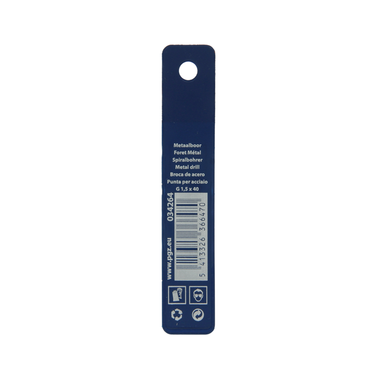 Mack 1018397 - foret à métaux hss g din 338 ø 1,5 x 40 mm 2 pcs | 5 pièces