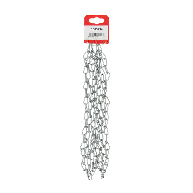 Mack 1005294 - chaîne victor galvanisée din5686ø 2mm l 28mm 2m wwl 32 kg | 5 pièces