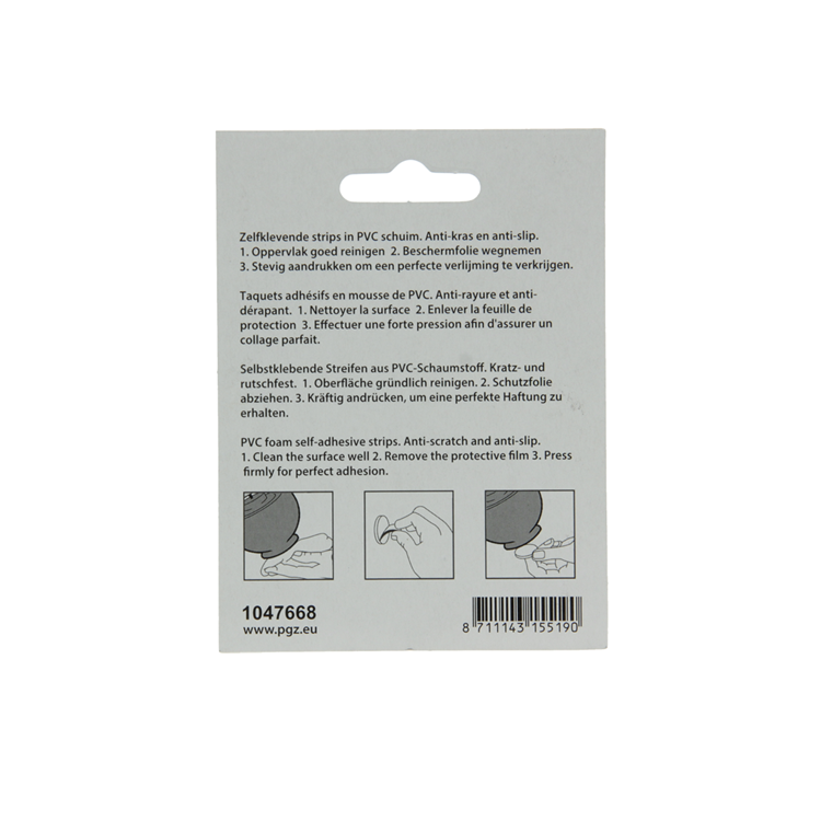 Mack 1047668 - bande antidérapante autocollante noir 25 x 25 mm 6 pcs | 12 pièces