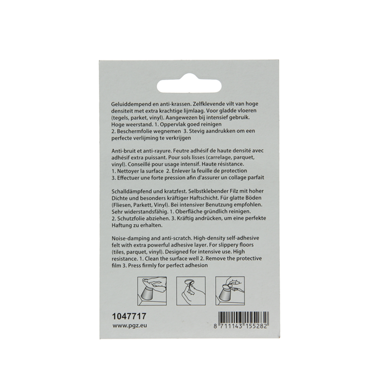 Mack 1047717 - super feutre autocollant beige 10 x 1000 mm 1 pièce pièce | 12 pièces