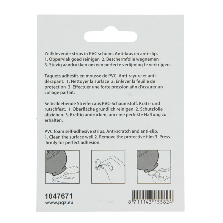 Mack 1047671 - bande antidérapante autocollante noir ø 28 mm 6 pcs | 12 pièces