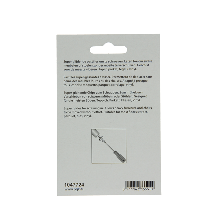 Mack 1047724 - capuchon de siège coulissant avec vis gris ø 38 mm 4 pcs | 6 pièces
