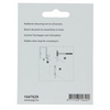 Mack 1047629 - butée de porte en caoutchouc + vis gris 30 x 25 mm 2 pcs | 6 pièces