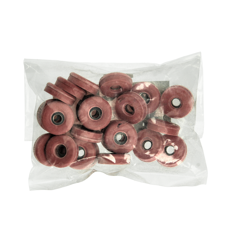 Mack 1047782 - capuchon de siège en caoutchouc rouge ø 23 mm 24 pcs | 6 pièces
