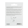 Mack 1047647 - cylindre d'arrêt de porte modèle aspect acier inoxydable ø 28h28 mm 1 pièce pièce | 6 pièces