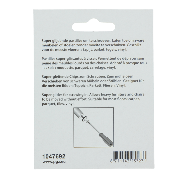 Mack 1047692 - capuchon de siège coulissant avec vis gris ø 22 mm 4 pcs | 6 pièces