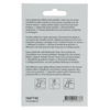 Mack 1047745 - pastille super coulissante autocollante gris ø 22 mm 12 pcs | 12 pièces
