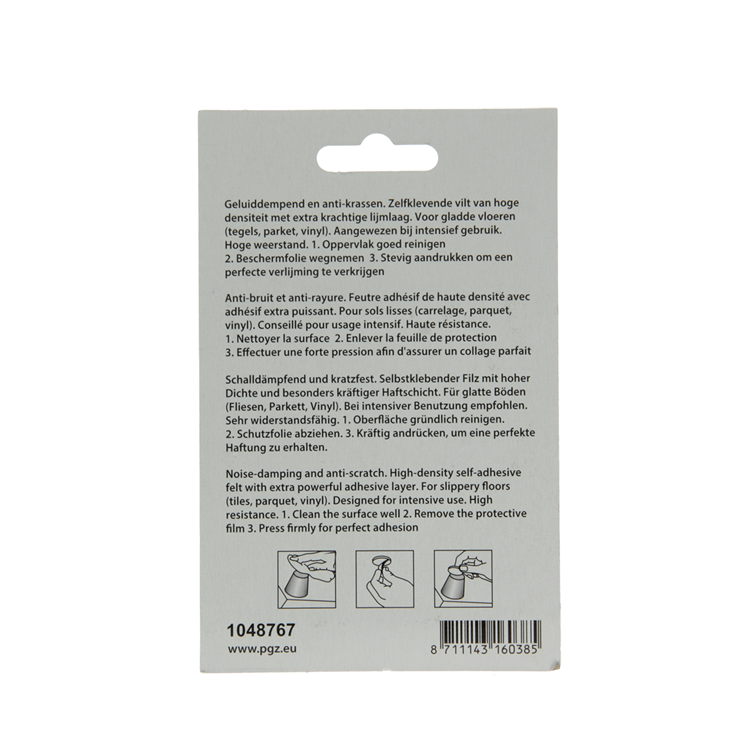 Mack 1048767 - super feutre autocollant beige 20 x 1000 mm 1 pièce pièce | 6 pièces