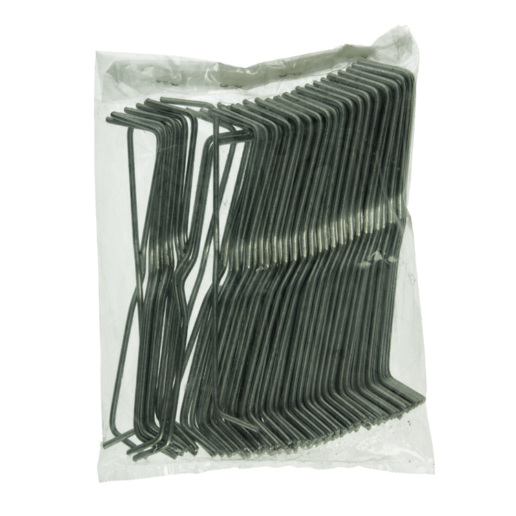 Mack 1049740 - sachet de 100 pcs. crochets creux galvanisés 180 x 3,5 | 5 pièces