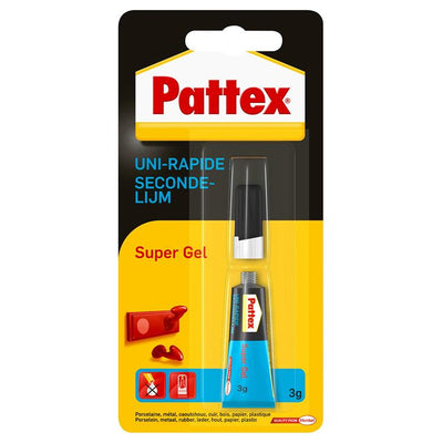 Pattex 1000915 - colle clic super gel | 6 pièces